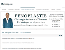 Tablet Screenshot of penoplasty.com